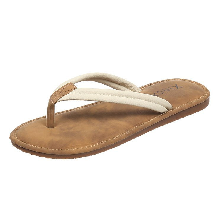 Women's Toe Post Sandals with Comfortable Footbed and Versatile Design W&W