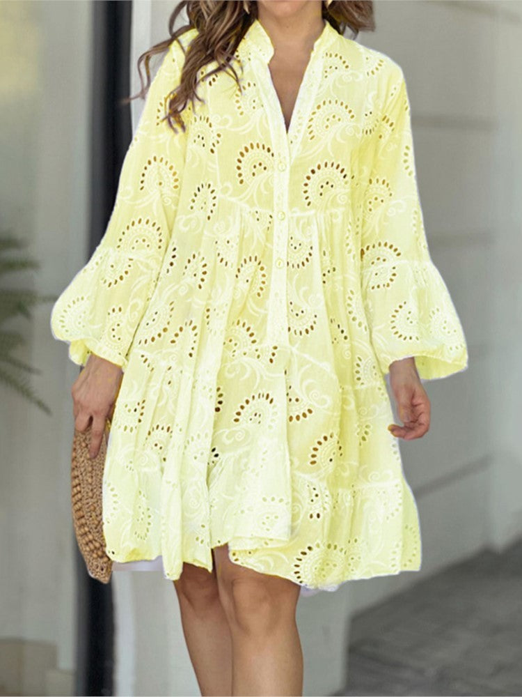 Sarveilla™ | Elegant Embroidered Mini