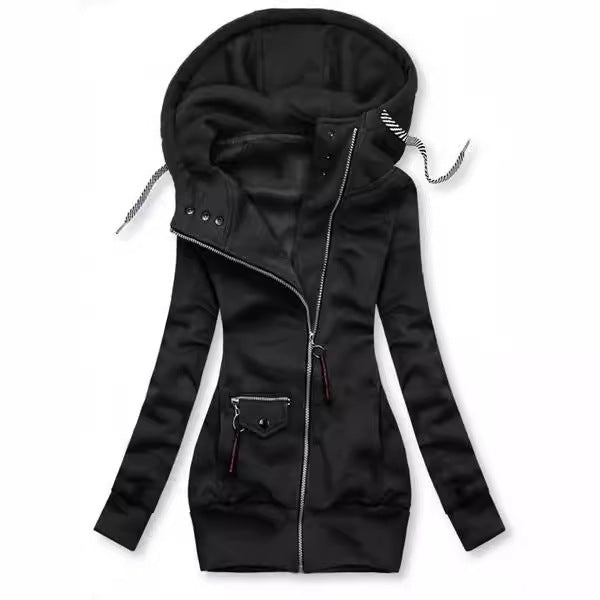 WW | Lässiger Slim Fit Sweatshirt mit Kapuzenpullover