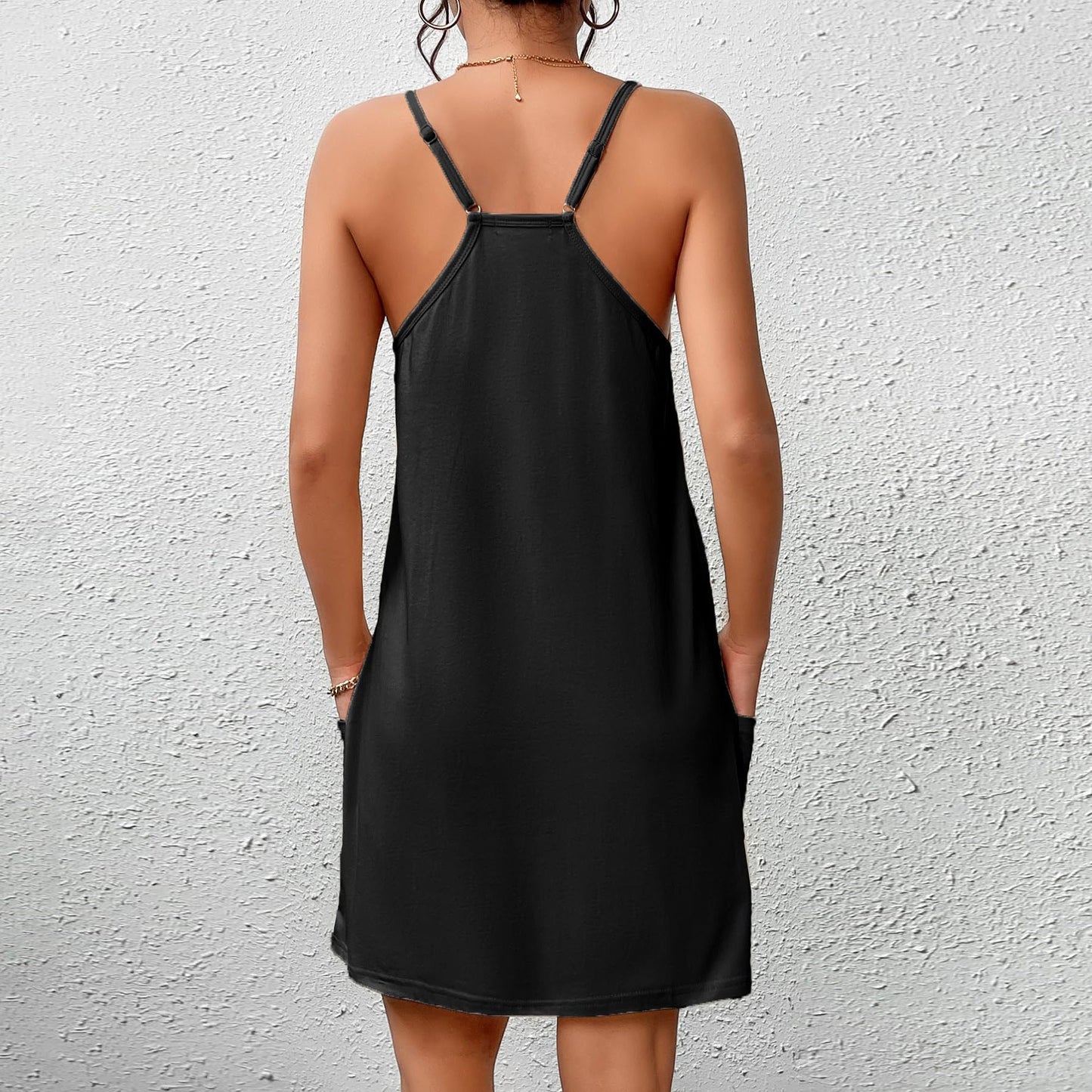 Damen Freizeitkleid mit praktischen Taschen WW