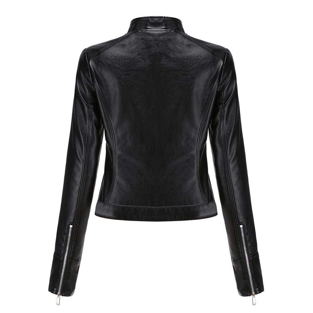 WW | PU Lederjacke - Elegant & Lebhaft - Reißverschluss Design - Vielseitige Schicht