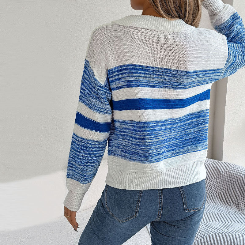 WW | Striped Knitted Sweater for a Timeless Look