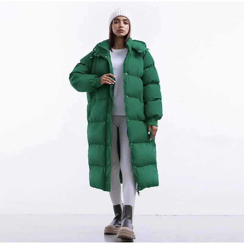 WW | long padded winter jacket