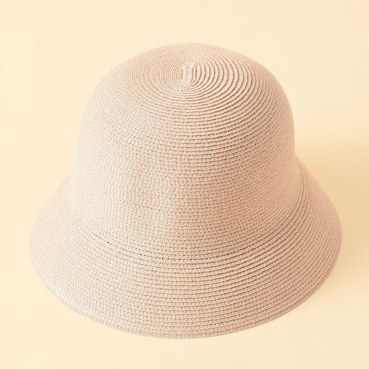 Damen Strohhut im eleganten Design mit breiter Krempe WW