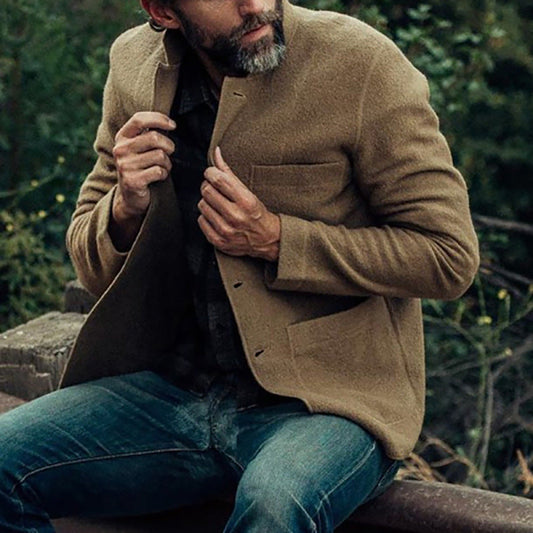 Herren lässige Strickjacke WW