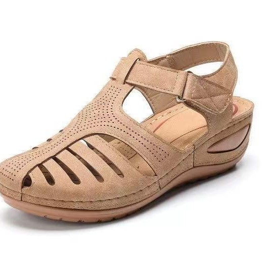 Mira | Comfortable Orthopedic Cut-Out Wedge Sandal