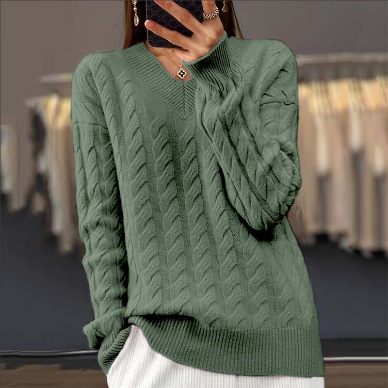WW | Pullover Aus Gedrehtem Strick