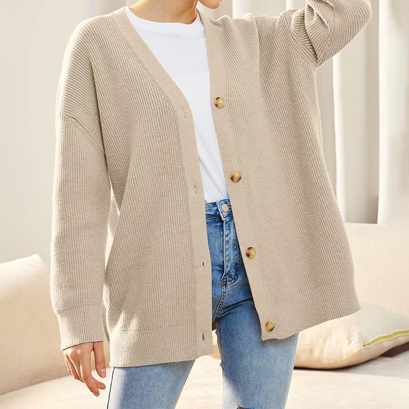 WW | Modische Strickstrickjacke für Damen