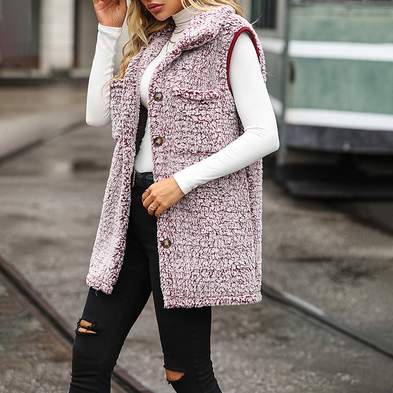 WW | Gilet Lässiger Fleece