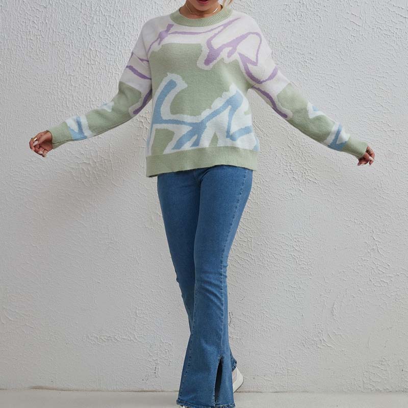 WW | Pulli mit Farbkanten