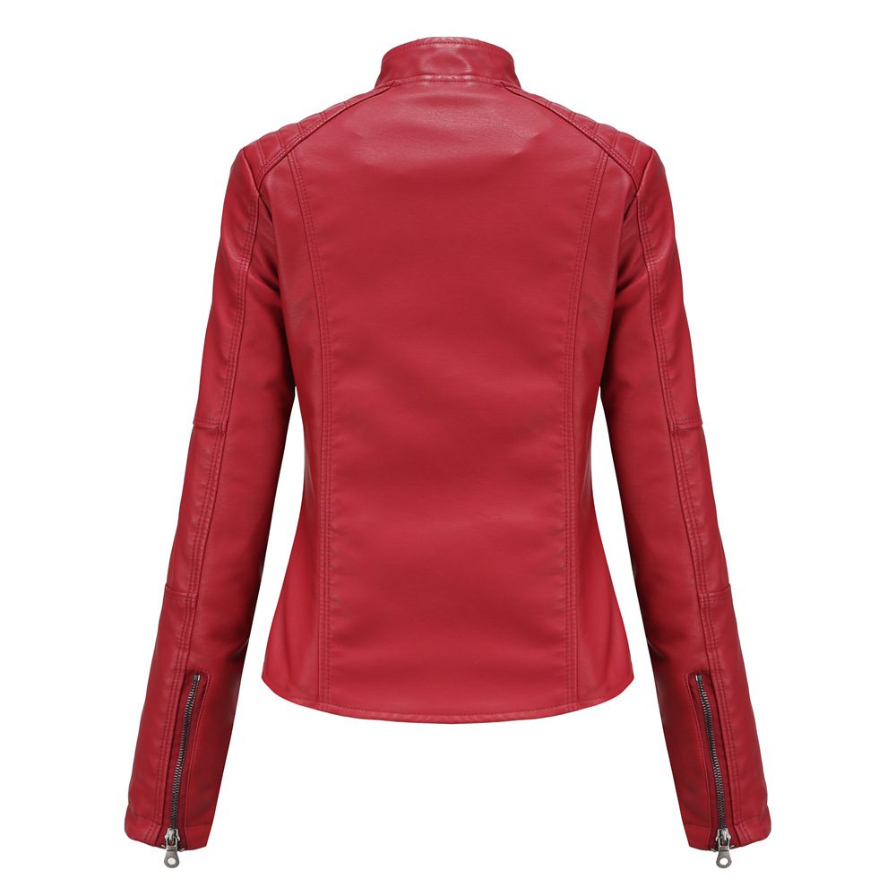 WW | Fit PU Lederjacke - Schlanker moderner Look - Leichtes Design - Lässiger Chic