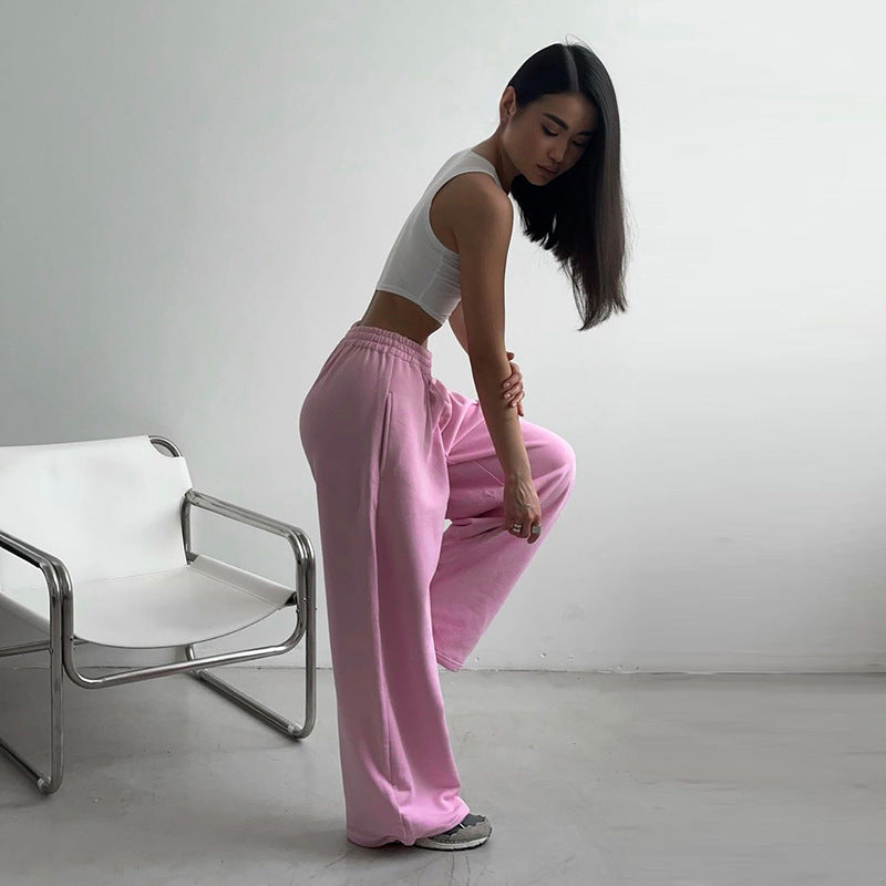 Damen lässige weite Sweatpants W&W
