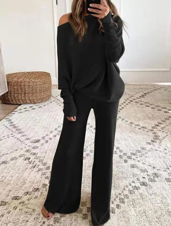 WW | Women's One-Shoulder Knit Jumpsuit
