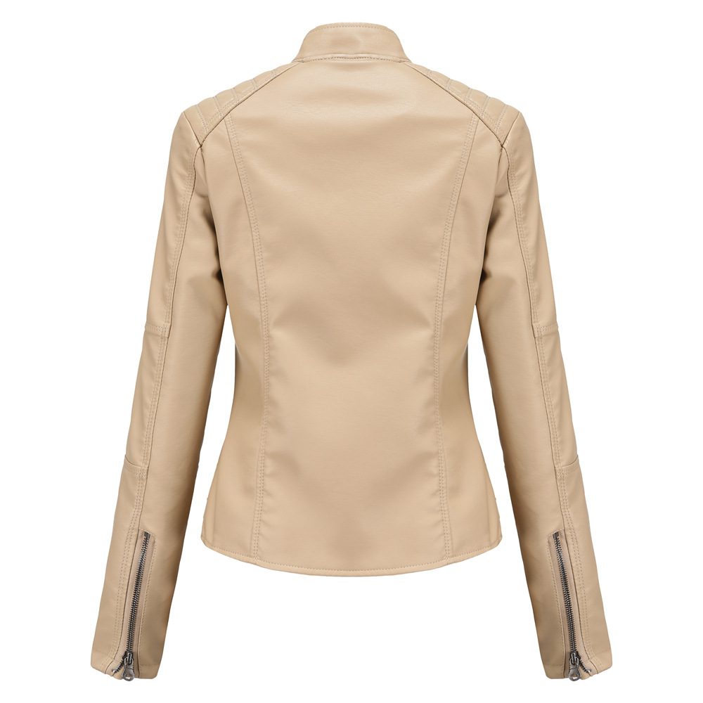 WW | Fit PU Lederjacke - Schlanker moderner Look - Leichtes Design - Lässiger Chic