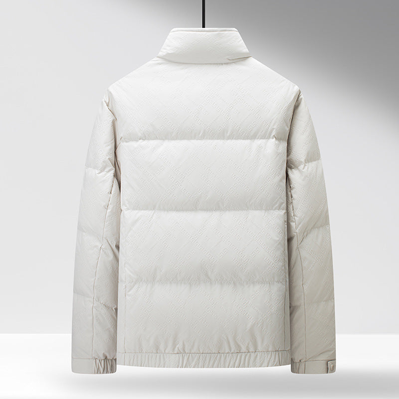 WW | Down Jacket Regular Fit Padded High Collar Snap Fastening