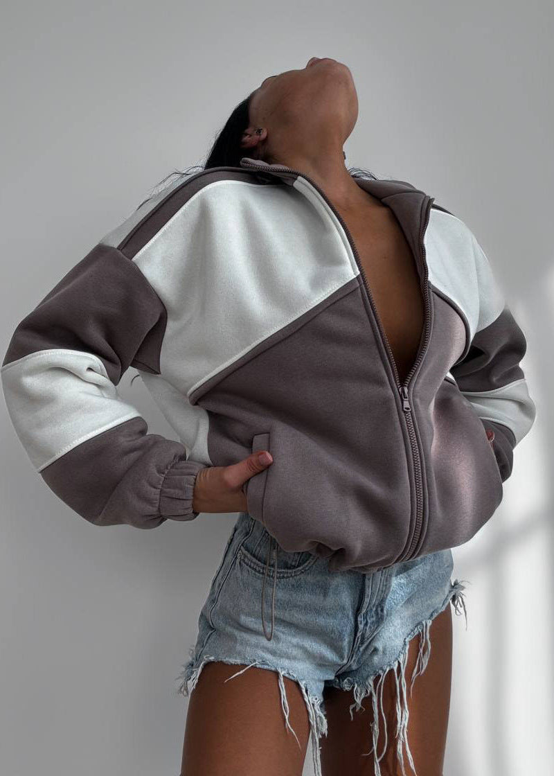 WW | Panel-Zipper-Jacke