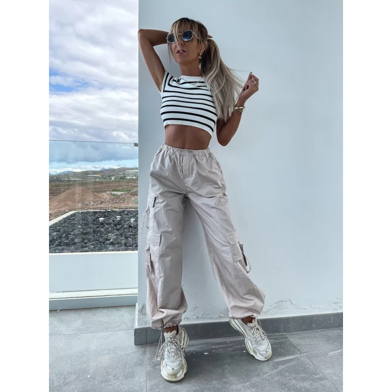 Damen Cargo-Hosen im lässigen Schnitt mit praktischen Taschen WW