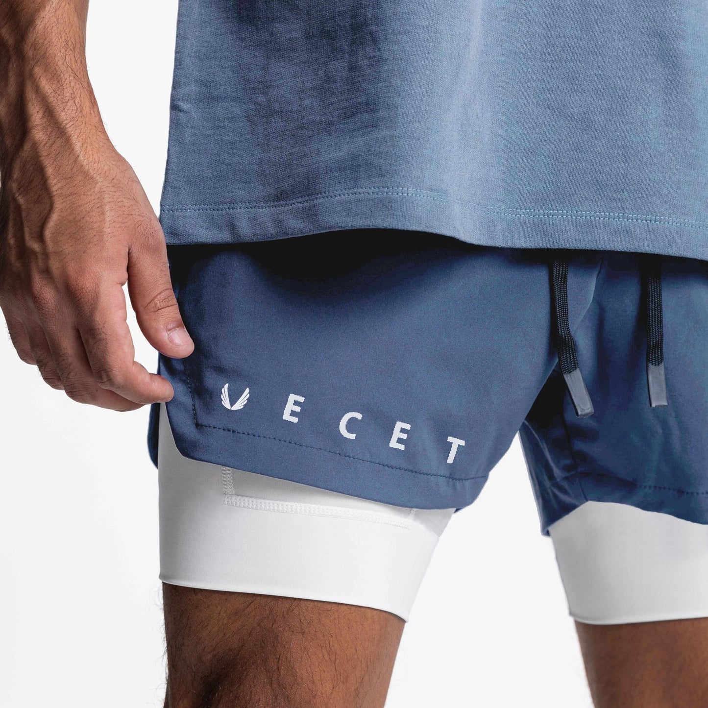 WW | Doppellagige Shorts mit Tasche
