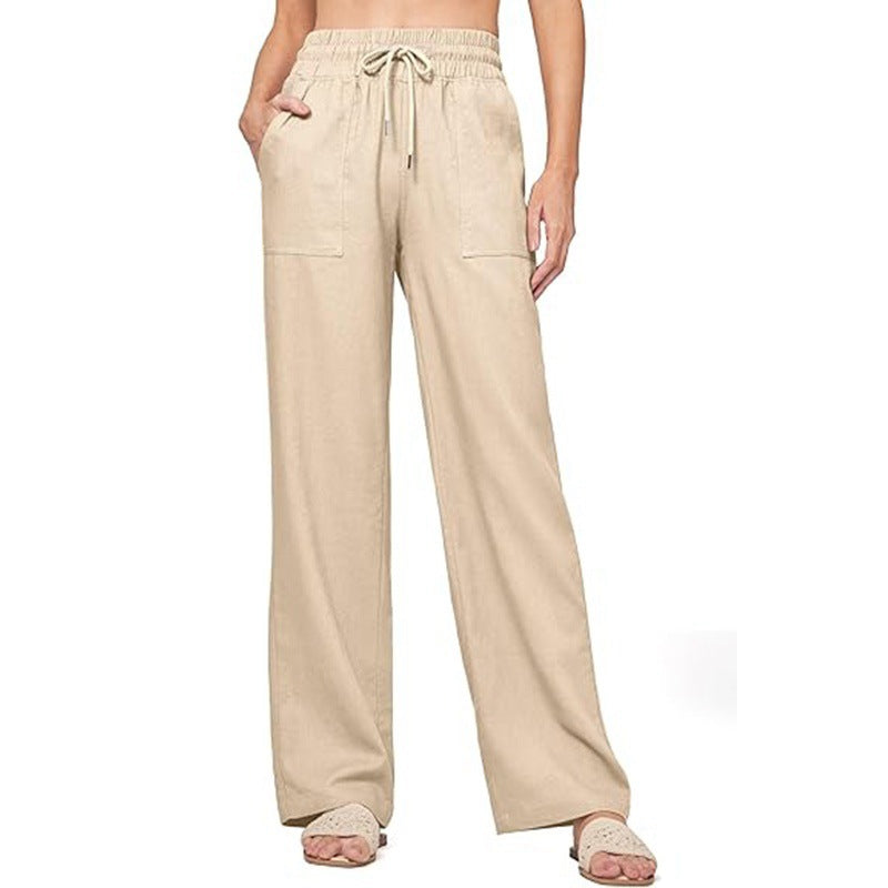 Damen Bequeme Weite Sommerhose WW