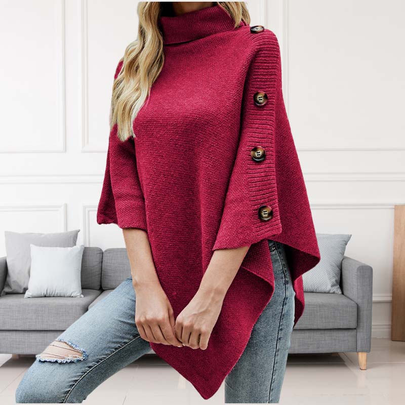 WW | Pullover Aus Einfarbiger Strickware mit Komfort