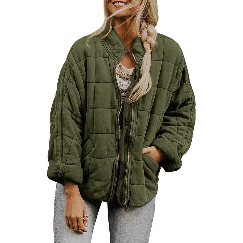 WW | Damen Gequiltete Jacke Casual Stil