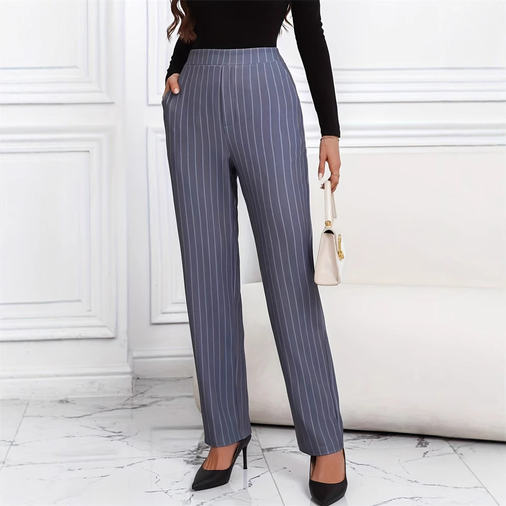 WW | elegant striped business trousers