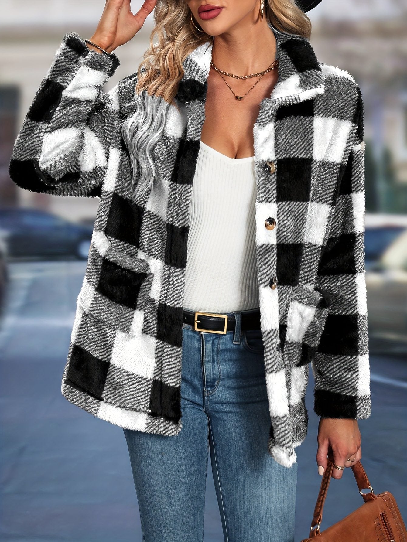 WW | Button-Up Shacket - Gemütliches Schicht-Essential - Weicher Flanell-Mix - Lässige Herbst- & Winterbekleidung