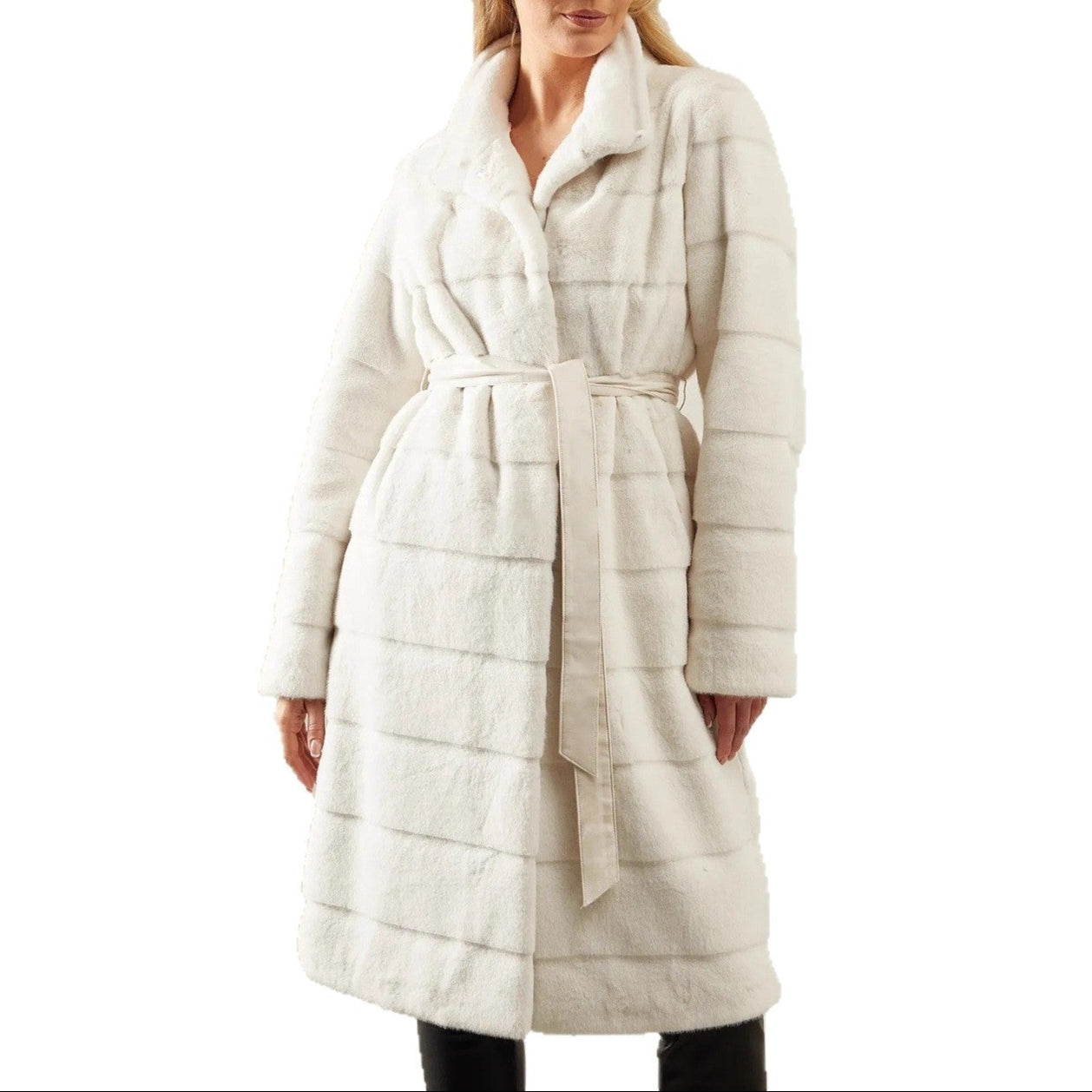 WW | Women's Cozy Jacket with Gathered Belt