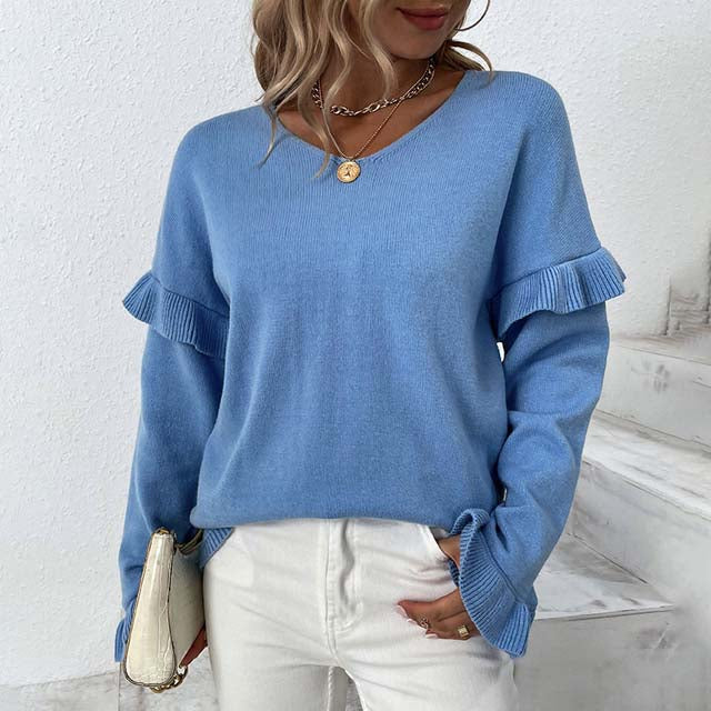 WW | Lässiger und Bequemer Strickpullover für Damen