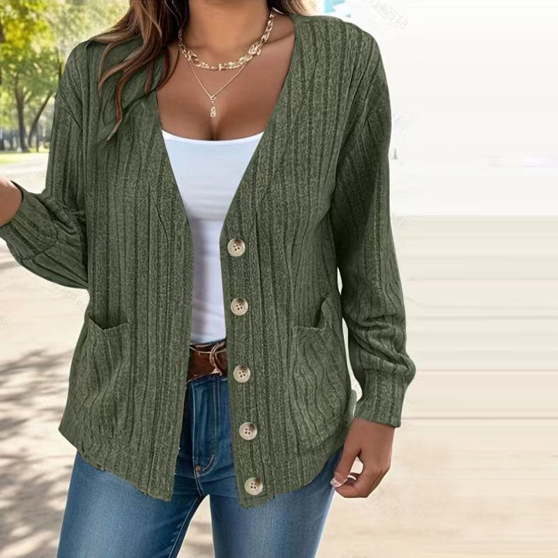 WW | Warme Strickstrickjacke für Kalte Tage