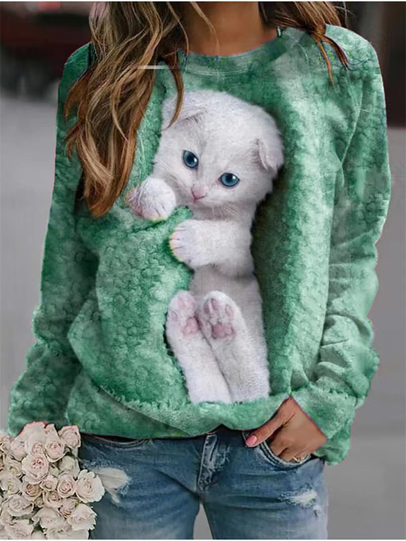 WW | Trendiger Animal-Print-Pullover