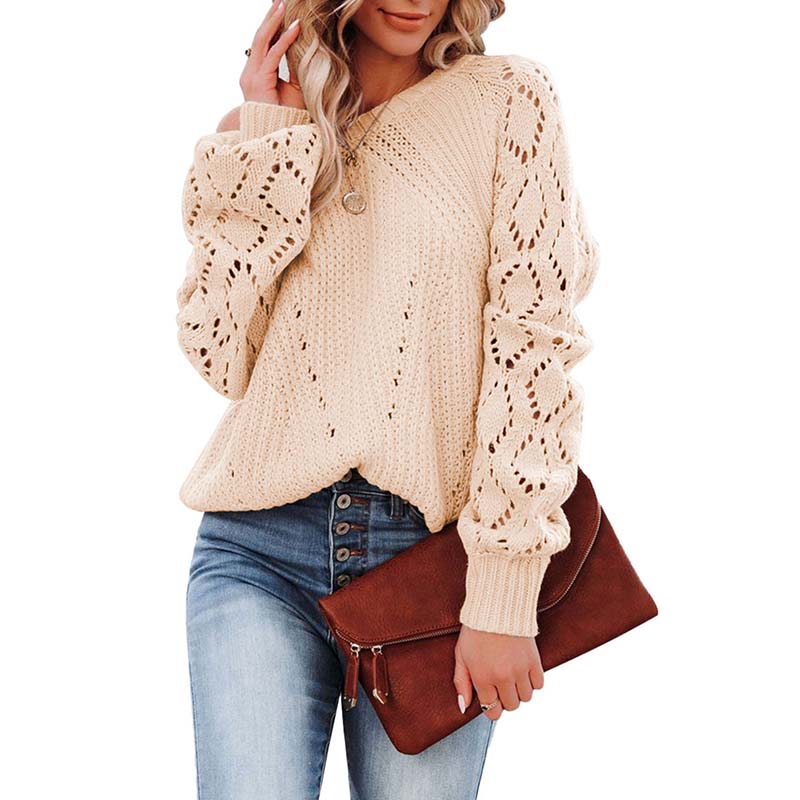 WW | Women's patterned high-neck sweater