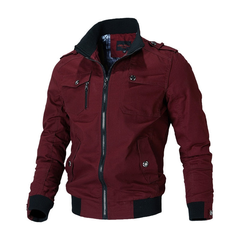 WW | Stylish Waterproof Bomber Jacket for Men