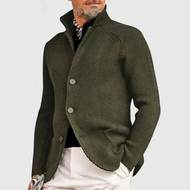 WW | Elegante Strickjacke für Herren mit Knopfleiste