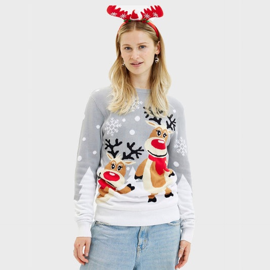 WW | Süßer Weihnachtspullover - Damen