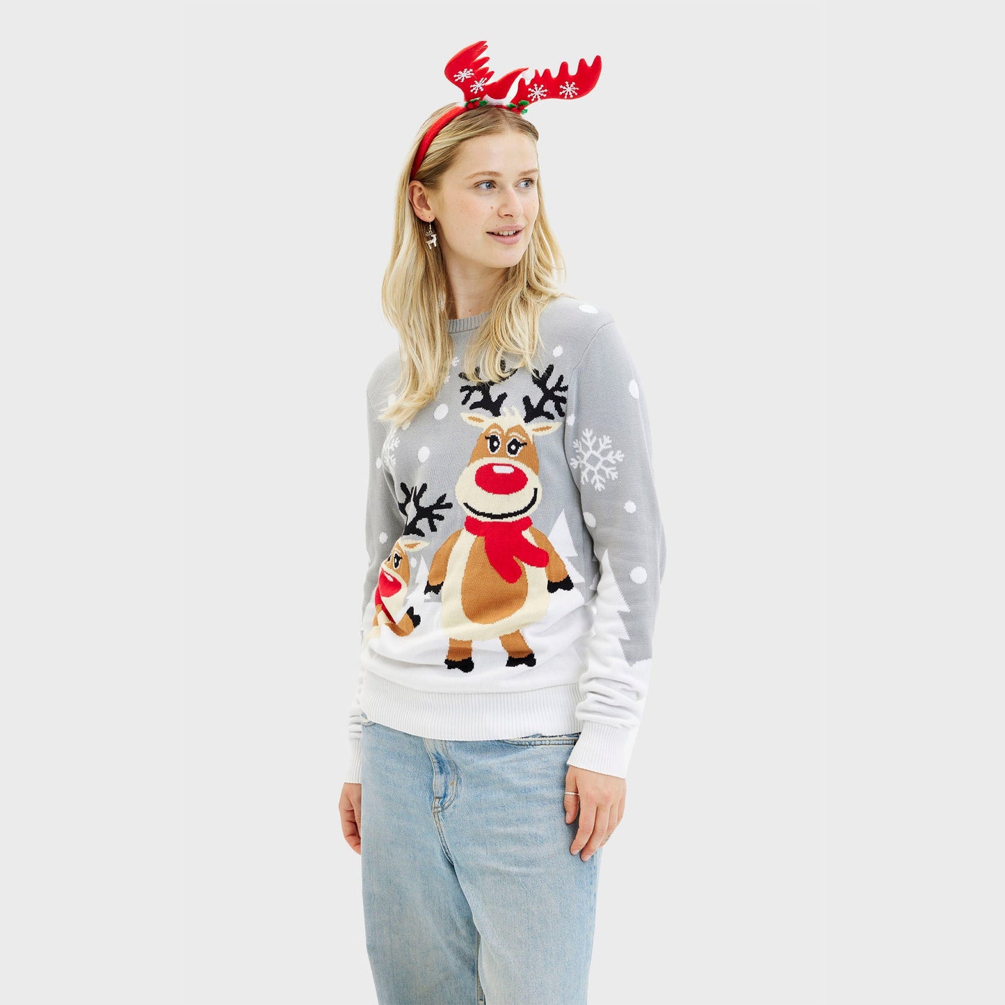 WW | Süßer Weihnachtspullover - Damen
