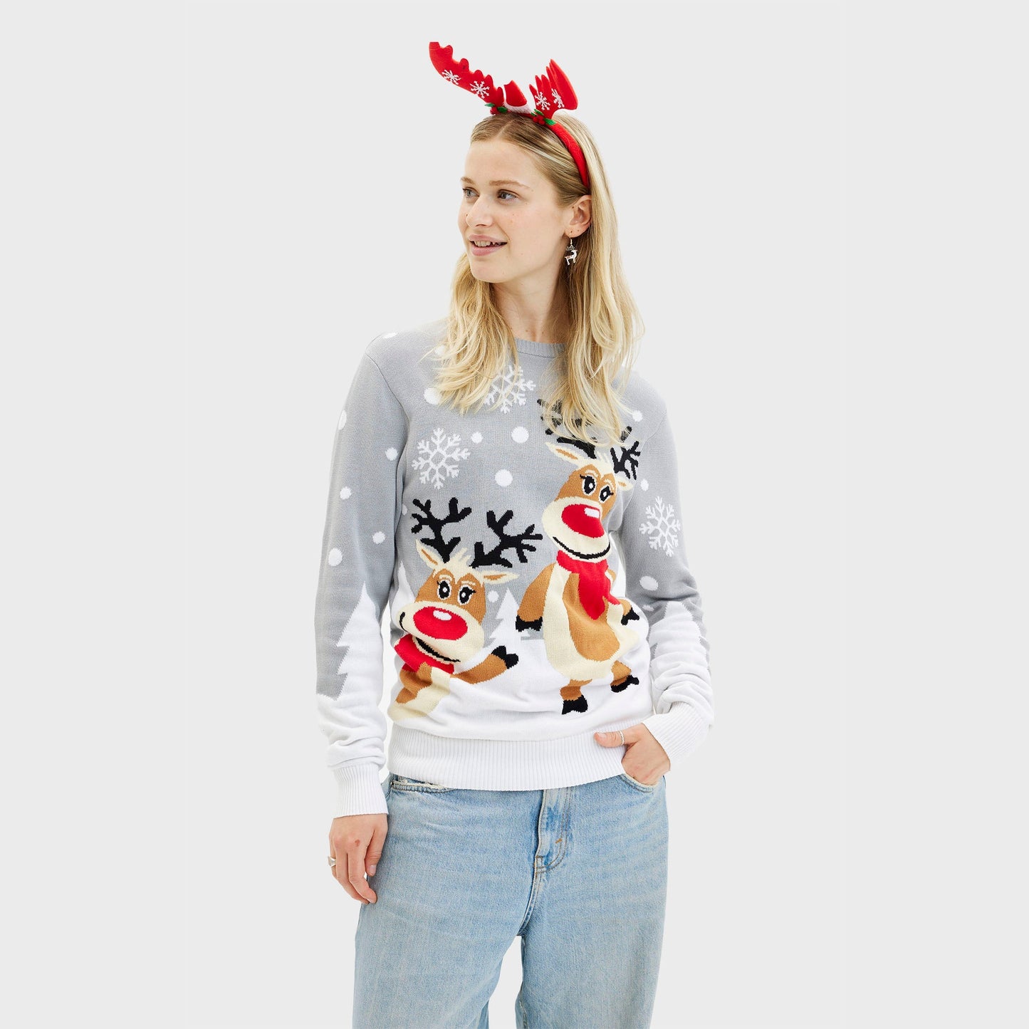 WW | Süßer Weihnachtspullover - Damen
