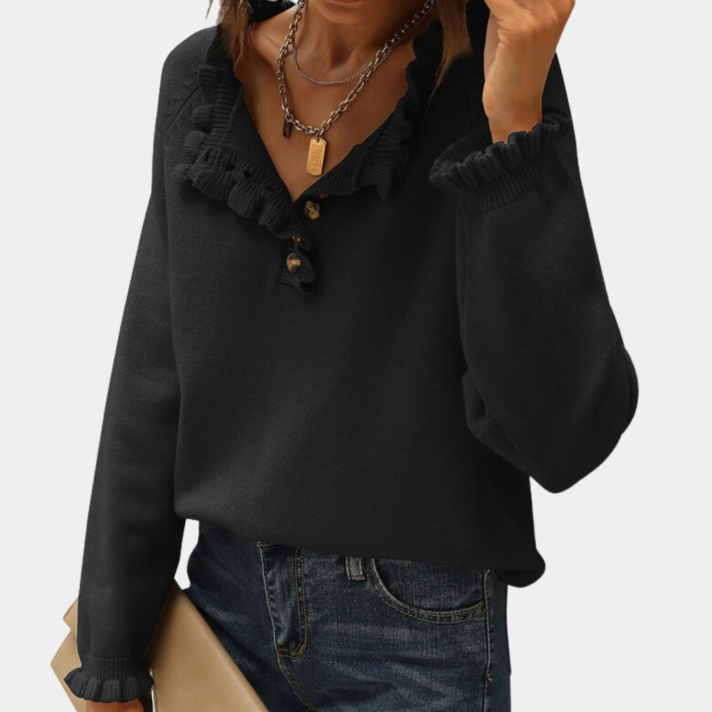 WW | Moderner Pullover Für Damen Mit Schlichtem Stil