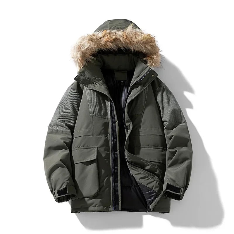 WW | Elegant Oversized Quilted Winter Jacket