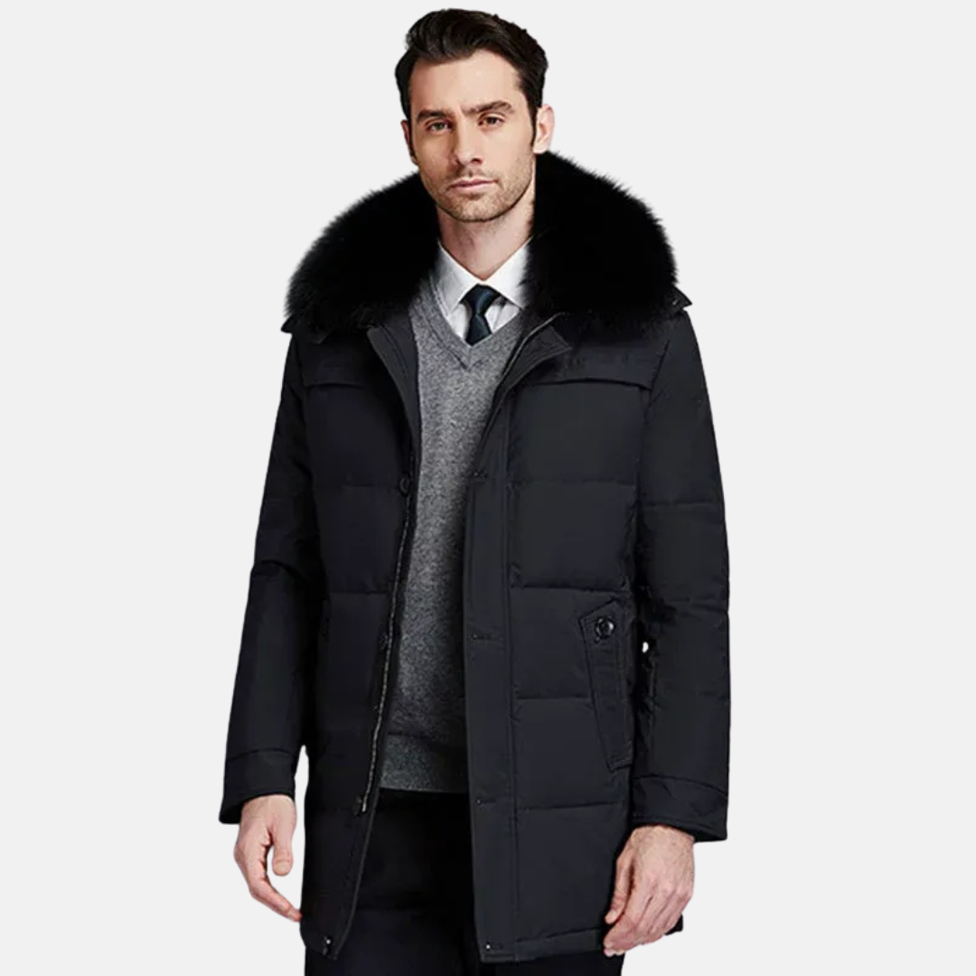 WW | Luxury Winter Coat with Fur Collar