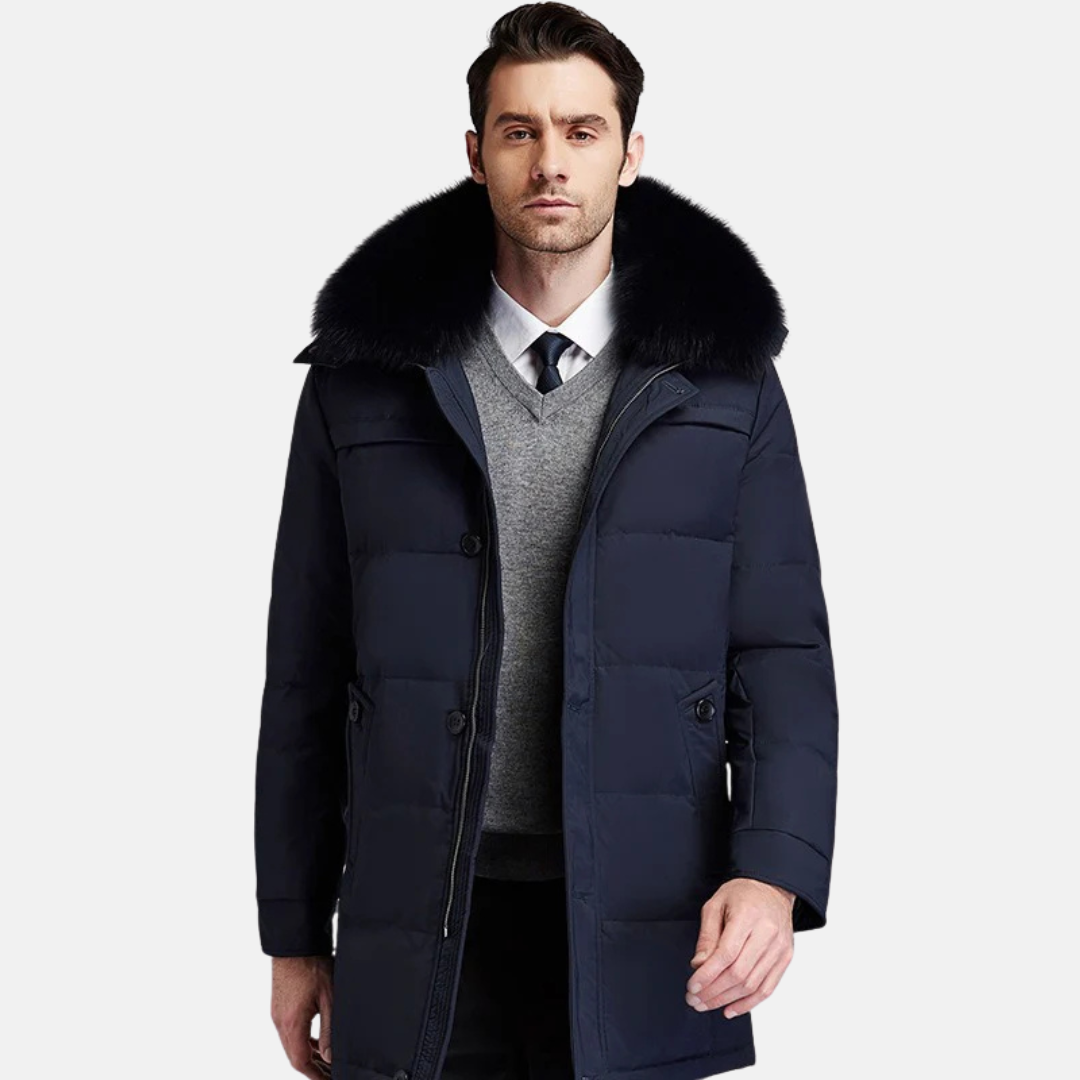 WW | Luxury Winter Coat with Fur Collar