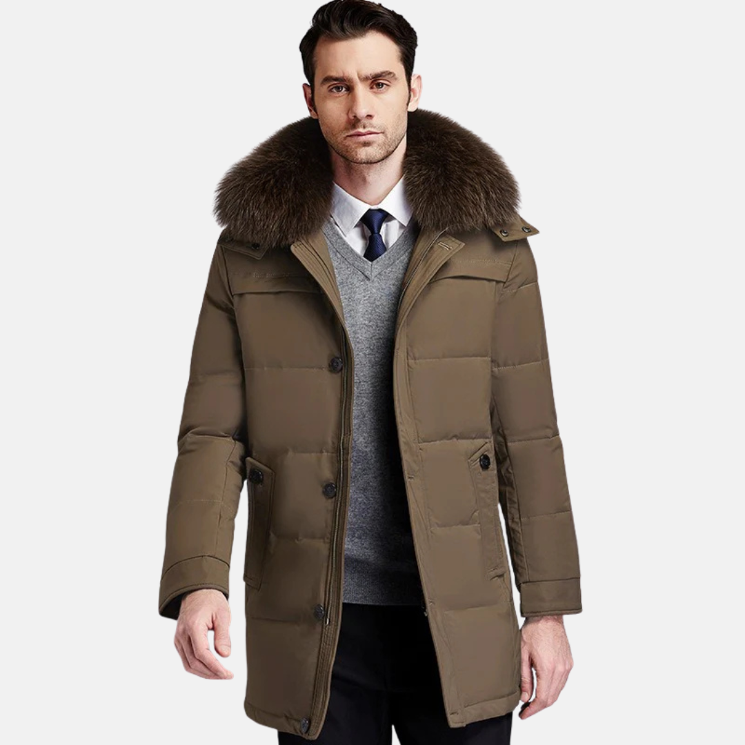 WW | Luxury Winter Coat with Fur Collar