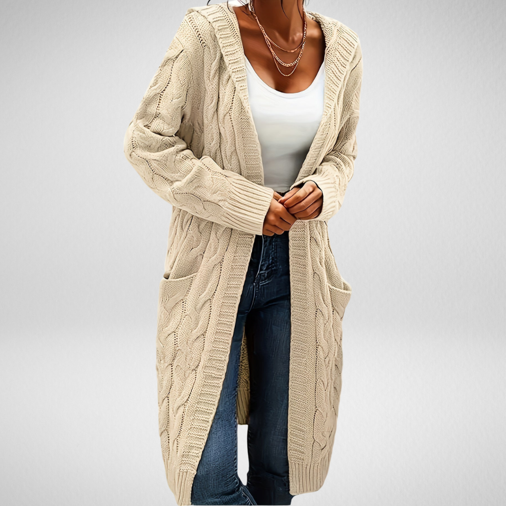 WW | Weiche Jacke mit Kapuze und Taschen