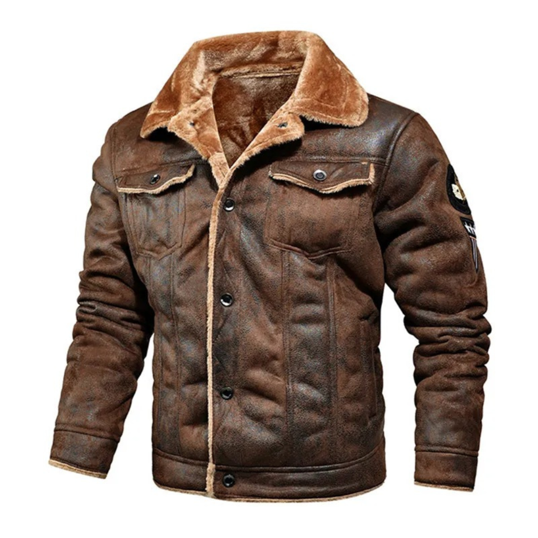 WW | warme und vielseitige Lederjacke