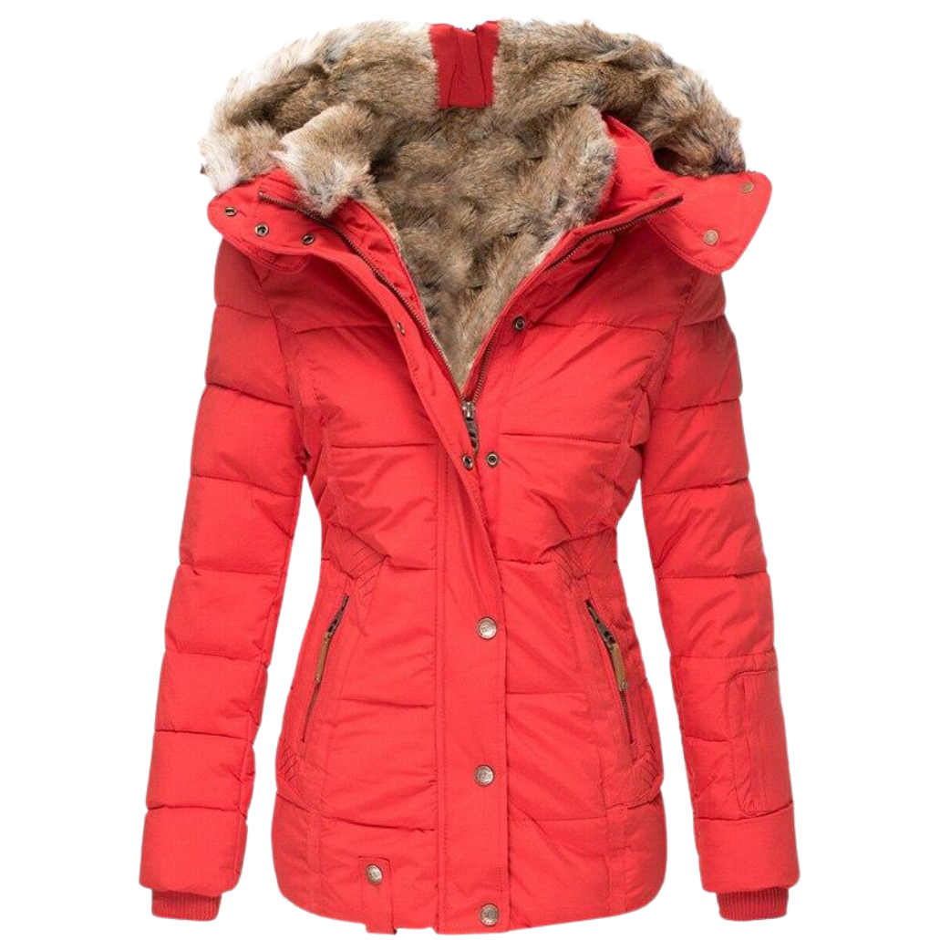 WW | Damen Freizeitlederjacke mit Kapuze