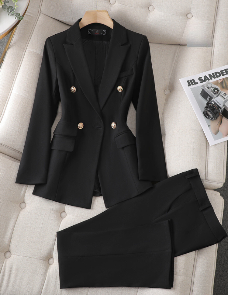 WW | Elegantes Blazer- und Hosen-Set für Frauen