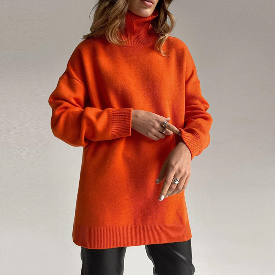 WW | Modischer Pullover mit Seitenschlitzen