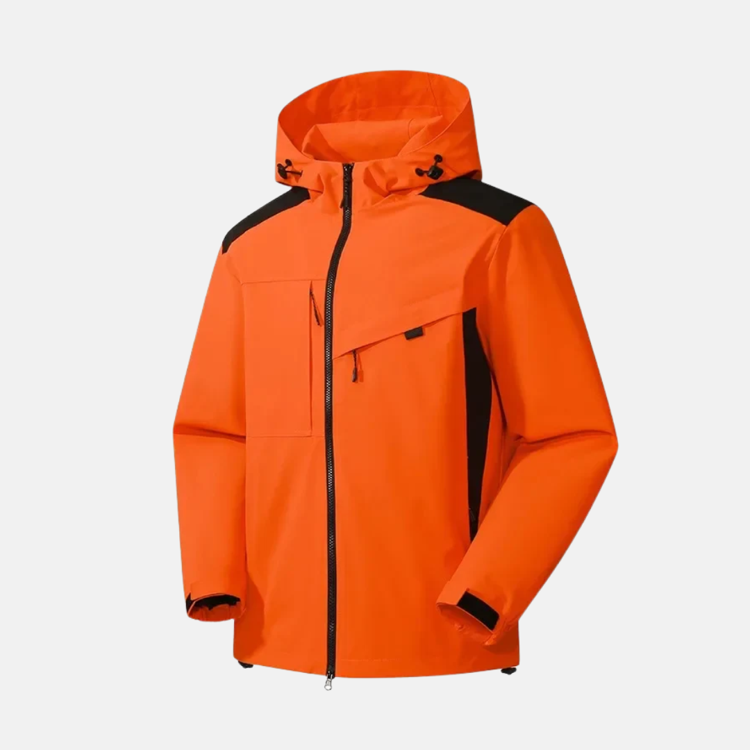 WW | Weather Resistant Relaxed Fit Hood Zipper and Multiple Zipper Pockets