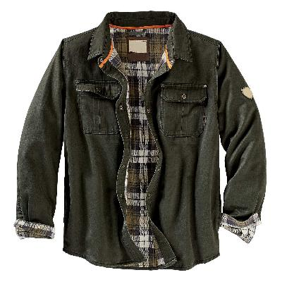 WW | Men's Casual Button-Down Denim Shirt