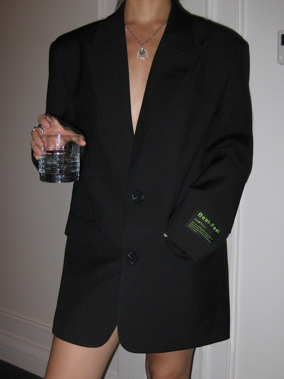 WW | Blazer Klassisch Einreiher Blazerjacke Damenblazer